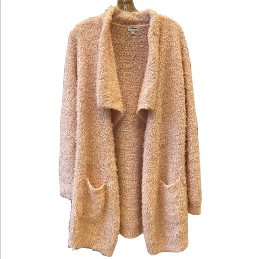 PJ Salvage cardigan sweater pink size small
